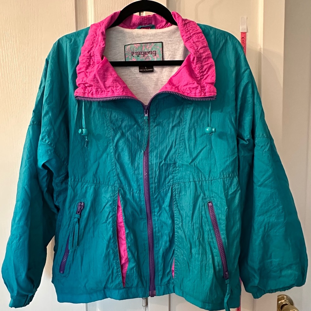 Pacific Trail Teal and Pink Women's Jacket
